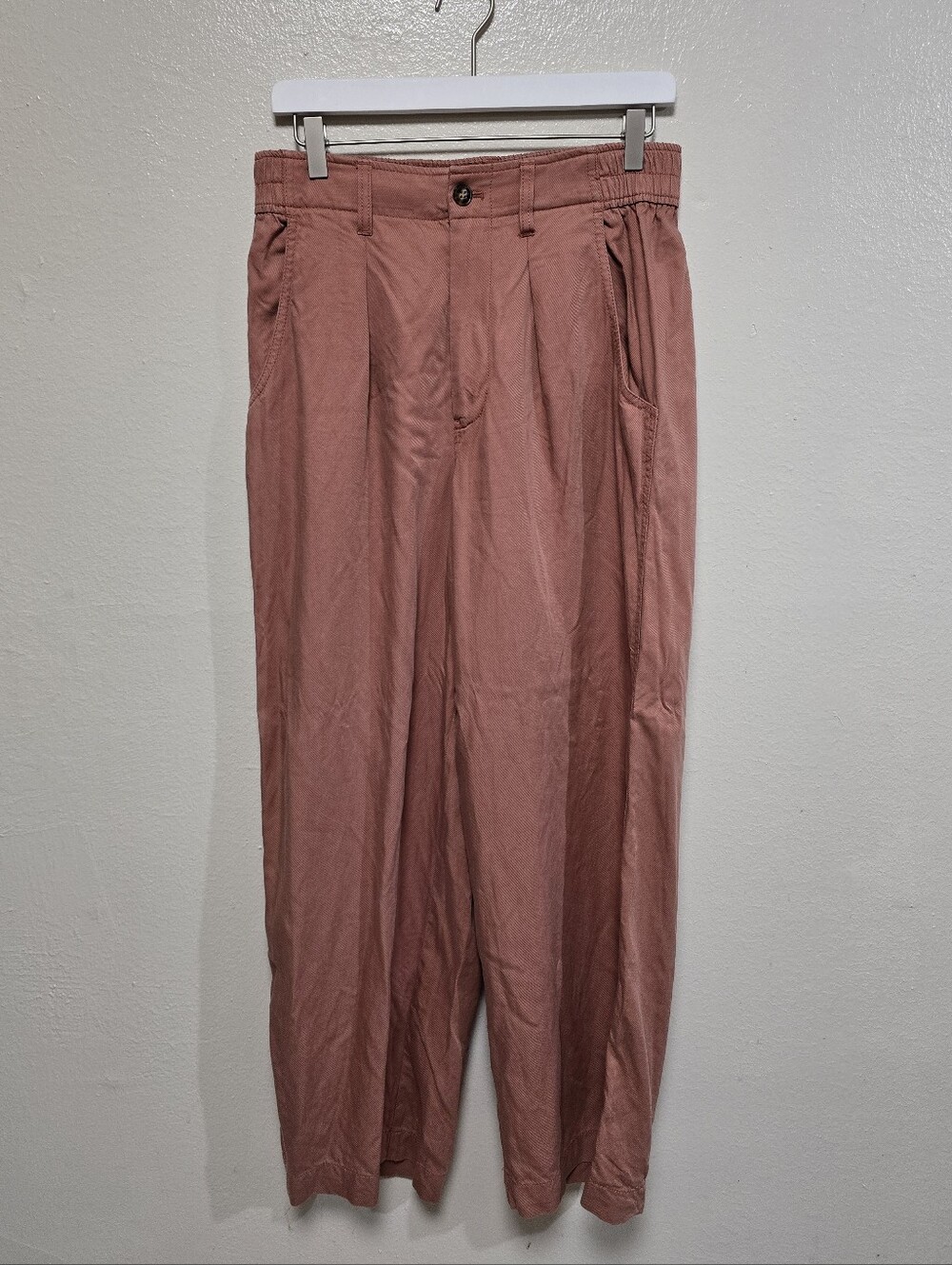 Madewell Neale Straight Leg Pant Drapeweave Dried Rise Size 8 - Picture 3 of 8